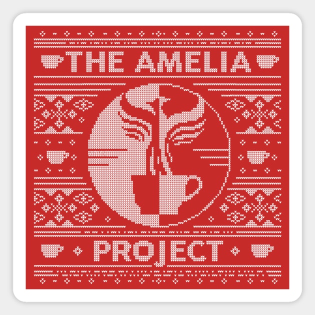 Ugly Christmas Sweater Magnet by The Amelia Project